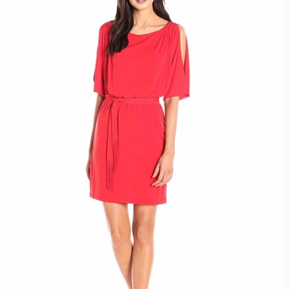 Jessica Simpson cold shoulder dress